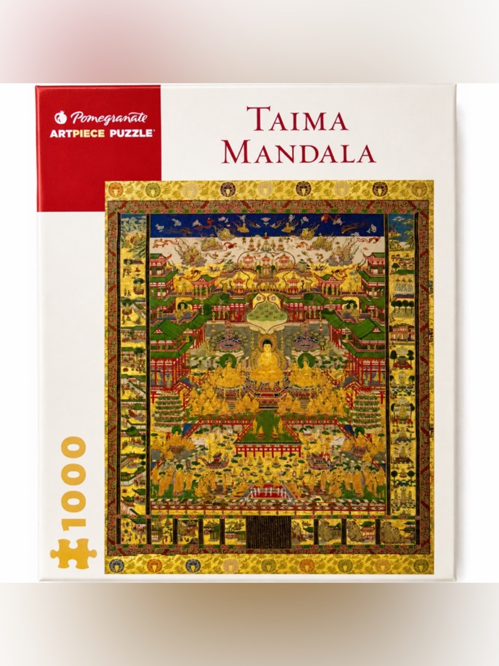 Pomegranate Taima Mandala 1000 Pc Artpiece Jigsaw Puzzle Complete Sealed Pieces